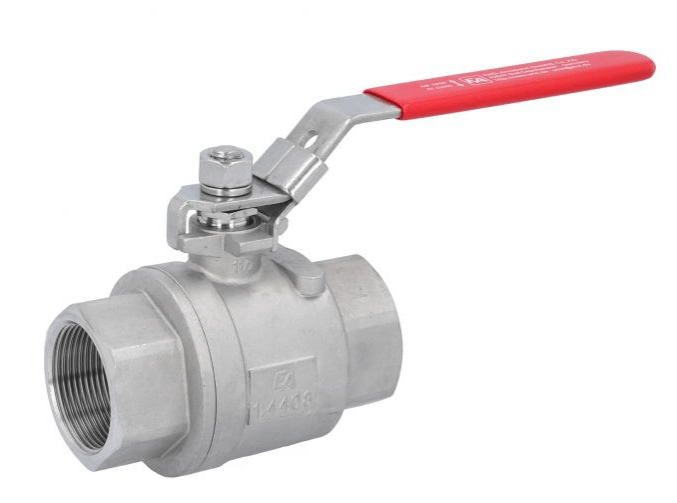 Кран шаровый Kugelhahn 11/2", PN63, 1.4408/PTFE, 2-teilig, Innengewinde, voller Durchg., DIN3202-M3