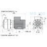 Насос МВ 100, ПП, VITON, B