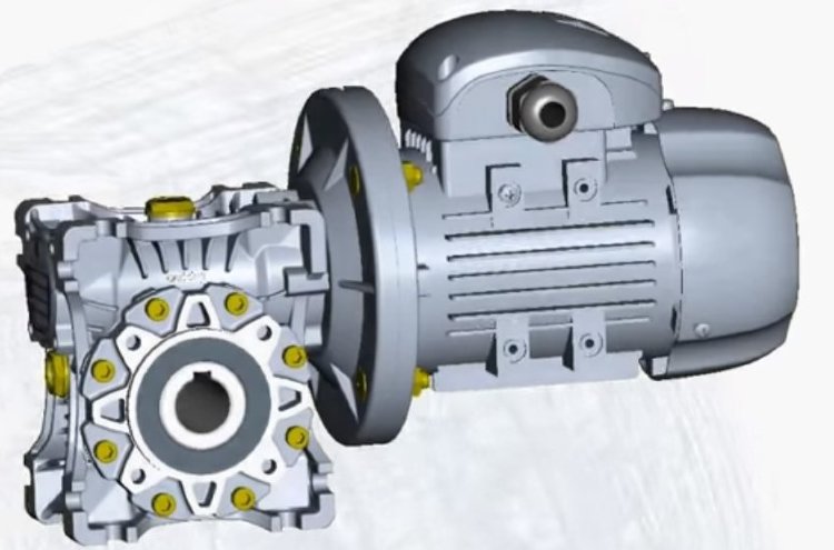 Мотор-редуктор BOX90 i:40 Dout35 Dm24 P90B5 Mot 90L-4 B5 kW1,5 230/400 ASSEMBLYB