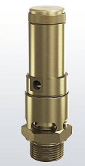 Предохранительный клапан 810-sGK-FKM р/р-W617N (латунь) Тмакс=+225оС PN50 Руст=0,2-50,0bar (DN25, 810-sGK-25-m-25-PTFE-VI 45bar)