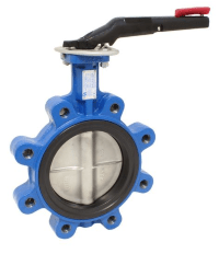 Затвор дисковый LUG DN80, PN16, Baulänge EN558-20, GGG-40/EPDM/GGG-40, ISO 5211