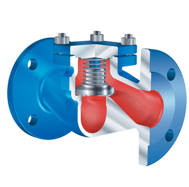 Обратный клапан 12.003 ARI-CHECKO-V  PN16, EN-JL1040, Тмакс=+150оС, фланцевое (DN125 PN16)