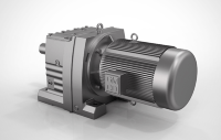 Мотор-редуктор соосный цилиндрический  GR77 4Р i=8,59 М1 brake 7,5kW / 168rpm